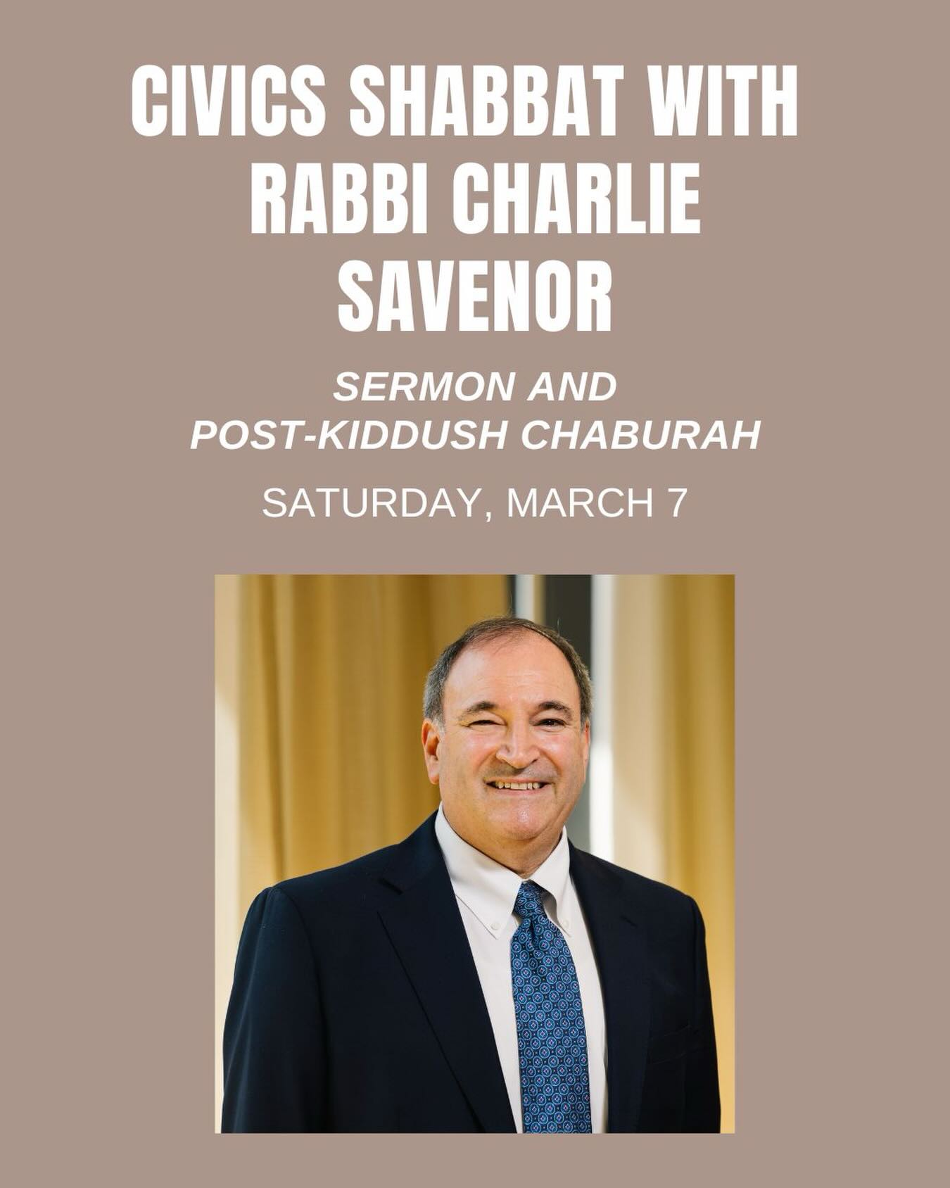 “Restoring Faith in Democracy Through Civic Spirit”
Judaism and other faiths elevate the transmission of tradition from one generation to another. With political polarization challenging American society, we will learn how civic education prepares the next generation to participate in democracy and its vital role in rebuilding trust in the system and in each other. #uessynagogue #civicsshabbat