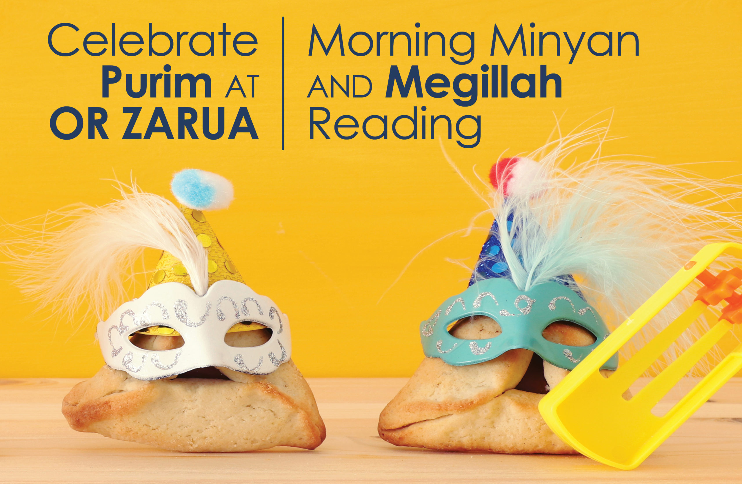 Morning Minyan and Megillah Reading Congregation Or Zarua Upper