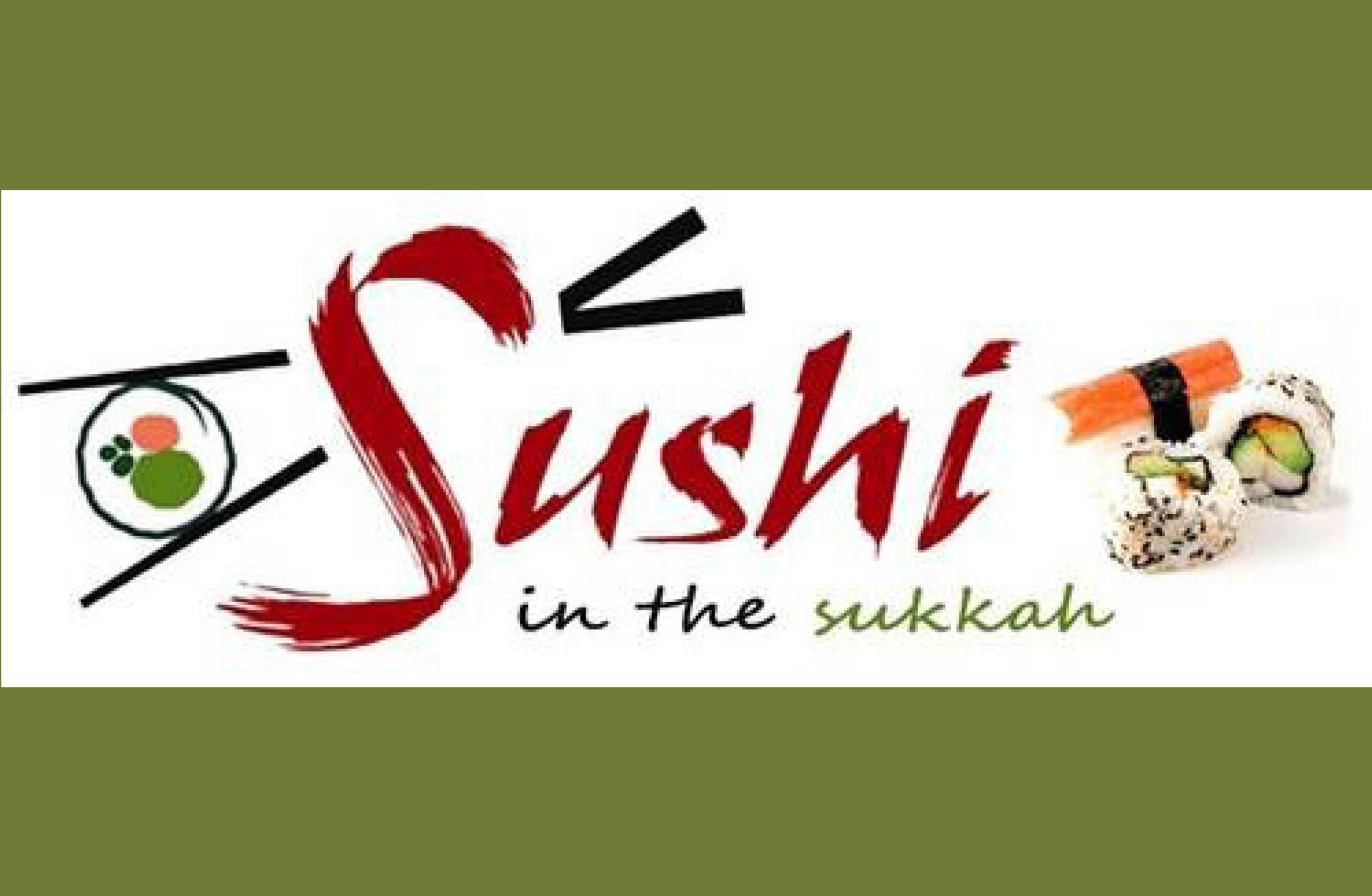 YP Sushi in the Sukkah